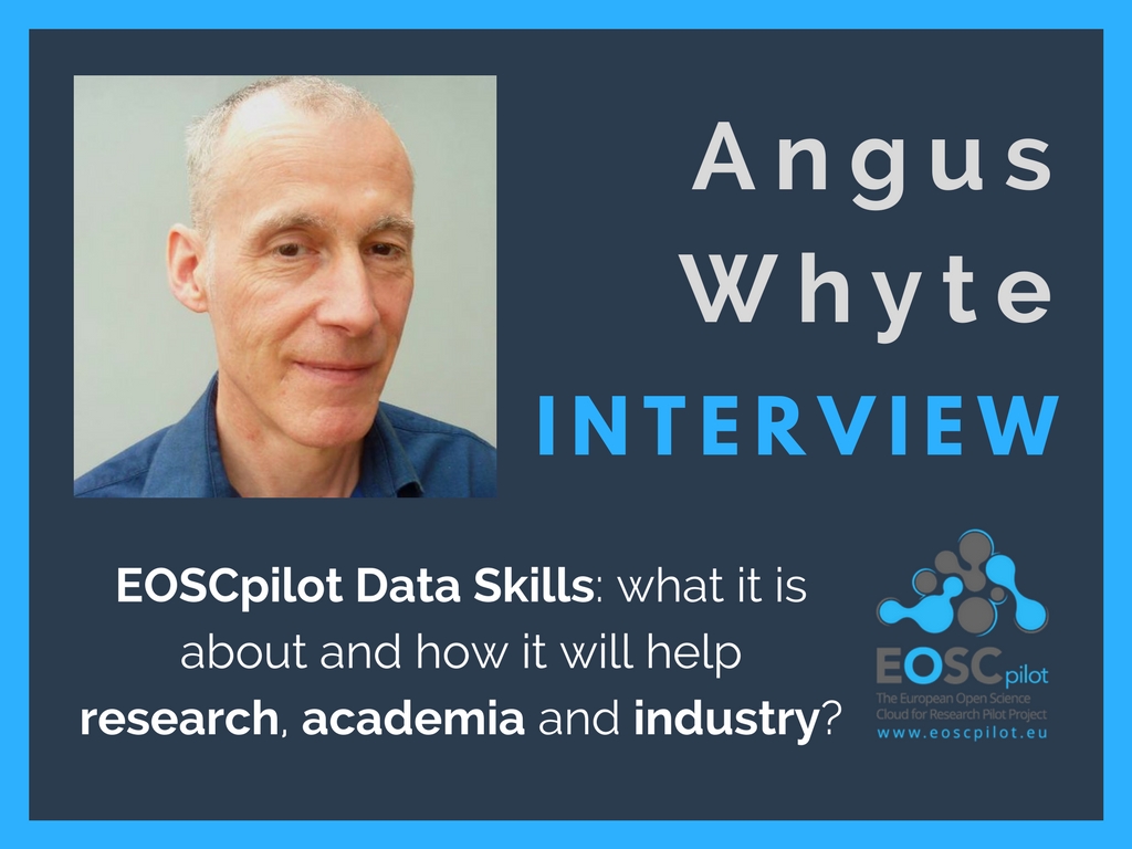 EOSCpilot Data Skills: what it is about and how it will help research, academia and industry?