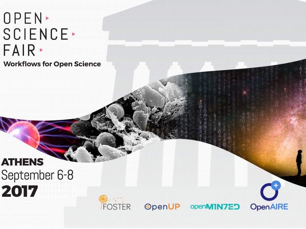 Open Science Fair, 6-8 September 2017, Athens